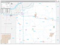 Henry, Il Wall Map Zip Code