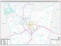 Henry, Va Wall Map Zip Code