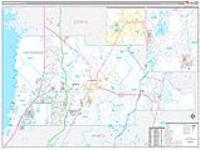 Hernando, Fl Carrier Route Wall Map