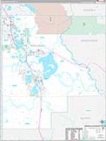 Highlands, Fl Carrier Route Wall Map