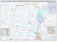 Hillsborough, Nh Carrier Route Wall Map