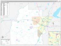 Hinds, Ms Wall Map Zip Code