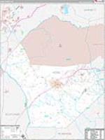 Hoke, Nc Carrier Route Wall Map