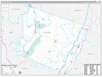 Holmes, Ms Carrier Route Wall Map