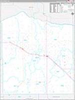 Holt, Ne Carrier Route Wall Map