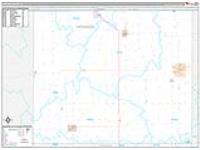 Howard, Ia Carrier Route Wall Map