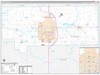 Howard, In Carrier Route Wall Map