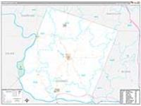 Howard, Mo Carrier Route Wall Map