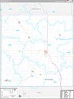 Howard, Ne Carrier Route Wall Map