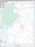 Howell, Mo Wall Map Zip Code