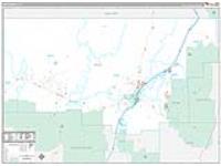 Iron, Ut Carrier Route Wall Map