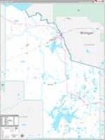 Iron, Wi Carrier Route Wall Map