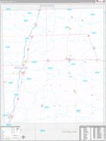 Iroquois, Il Wall Map Zip Code