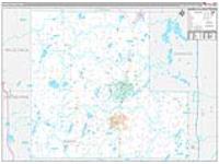 Isanti, Mn Wall Map Zip Code