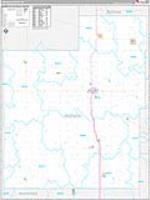 Jackson, Ks Carrier Route Wall Map