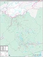 Jackson, Nc Carrier Route Wall Map