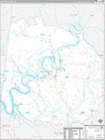 Jackson, Tn Carrier Route Wall Map