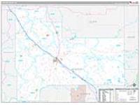 Jackson, Wi Carrier Route Wall Map