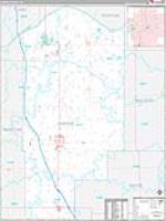 Jasper, In Carrier Route Wall Map