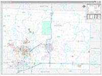 Jasper, Mo Carrier Route Wall Map