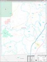 Jasper, Ms Carrier Route Wall Map