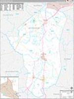 Jefferson, Ga Carrier Route Wall Map