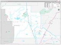 Jefferson, Id Carrier Route Wall Map