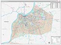 Jefferson, Ky Carrier Route Wall Map