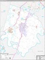 Jessamine, Ky Carrier Route Wall Map