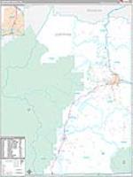 Josephine, Or Wall Map Zip Code