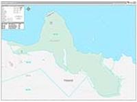 Kalawao, Hi Wall Map Zip Code