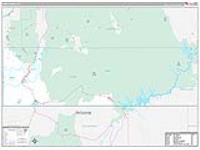 Kane, Ut Carrier Route Wall Map
