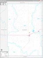 Kearny, Ks Carrier Route Wall Map