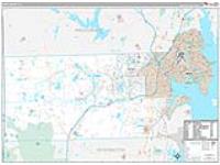 Kent, Ri Wall Map Zip Code