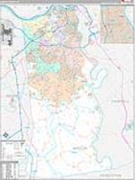 Kenton, Ky Carrier Route Wall Map