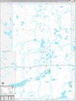 Kidder, Nd Wall Map Zip Code