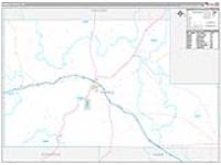 Kimble, Tx Carrier Route Wall Map