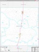 Kingfisher, Ok Carrier Route Wall Map