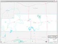 Kiowa, Co Carrier Route Wall Map