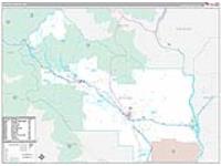 Kittitas, Wa Carrier Route Wall Map