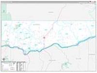 Klickitat, Wa Carrier Route Wall Map