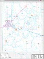 Knox, Il Wall Map Zip Code