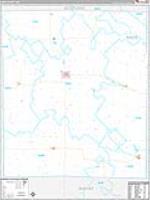Knox, Mo Carrier Route Wall Map