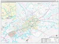 Knox, Tn Carrier Route Wall Map