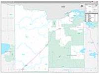Koochiching, Mn Wall Map Zip Code