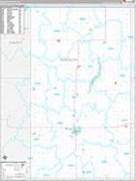 Kossuth, Ia Wall Map Zip Code
