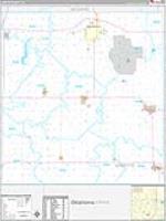Labette, Ks Carrier Route Wall Map