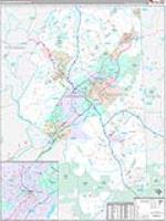 Lackawanna, Pa Carrier Route Wall Map