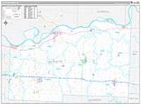 Lafayette, Mo Carrier Route Wall Map