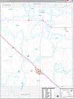 Lamb, Tx Carrier Route Wall Map